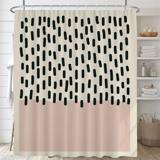 Abstract Shower Curtain