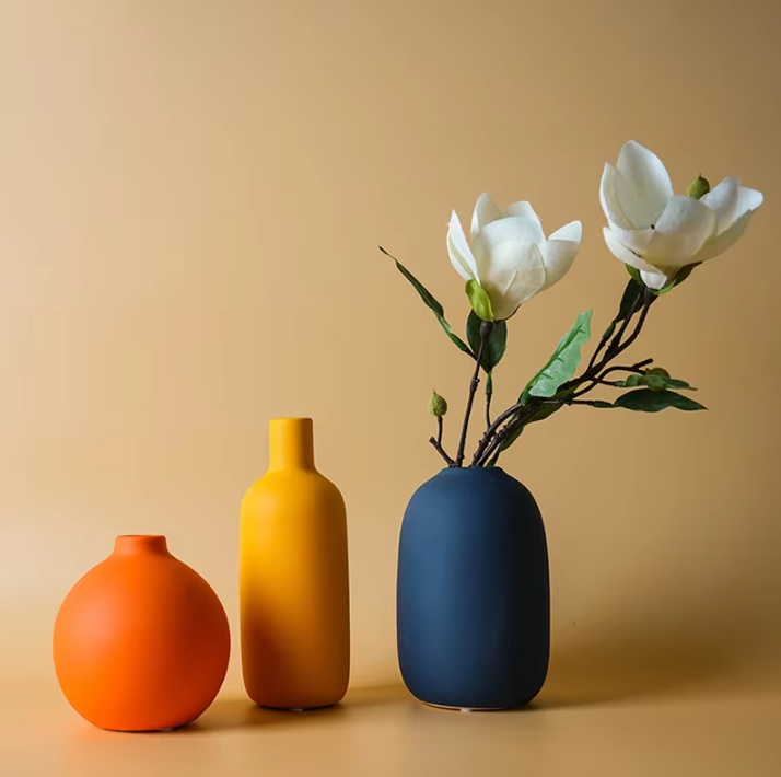 Colorful Ceramic Vases